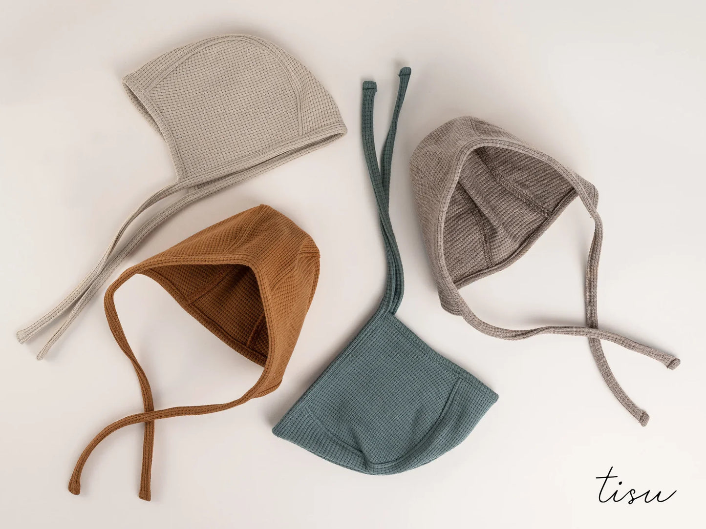 Cotton baby bonnet, Thyme