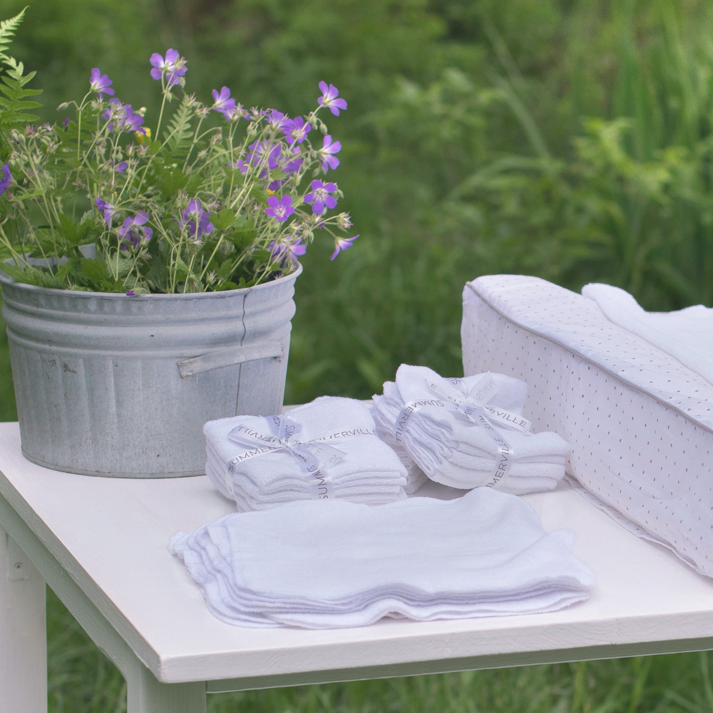 Organic Baby Wash Cloths GOTS Certified