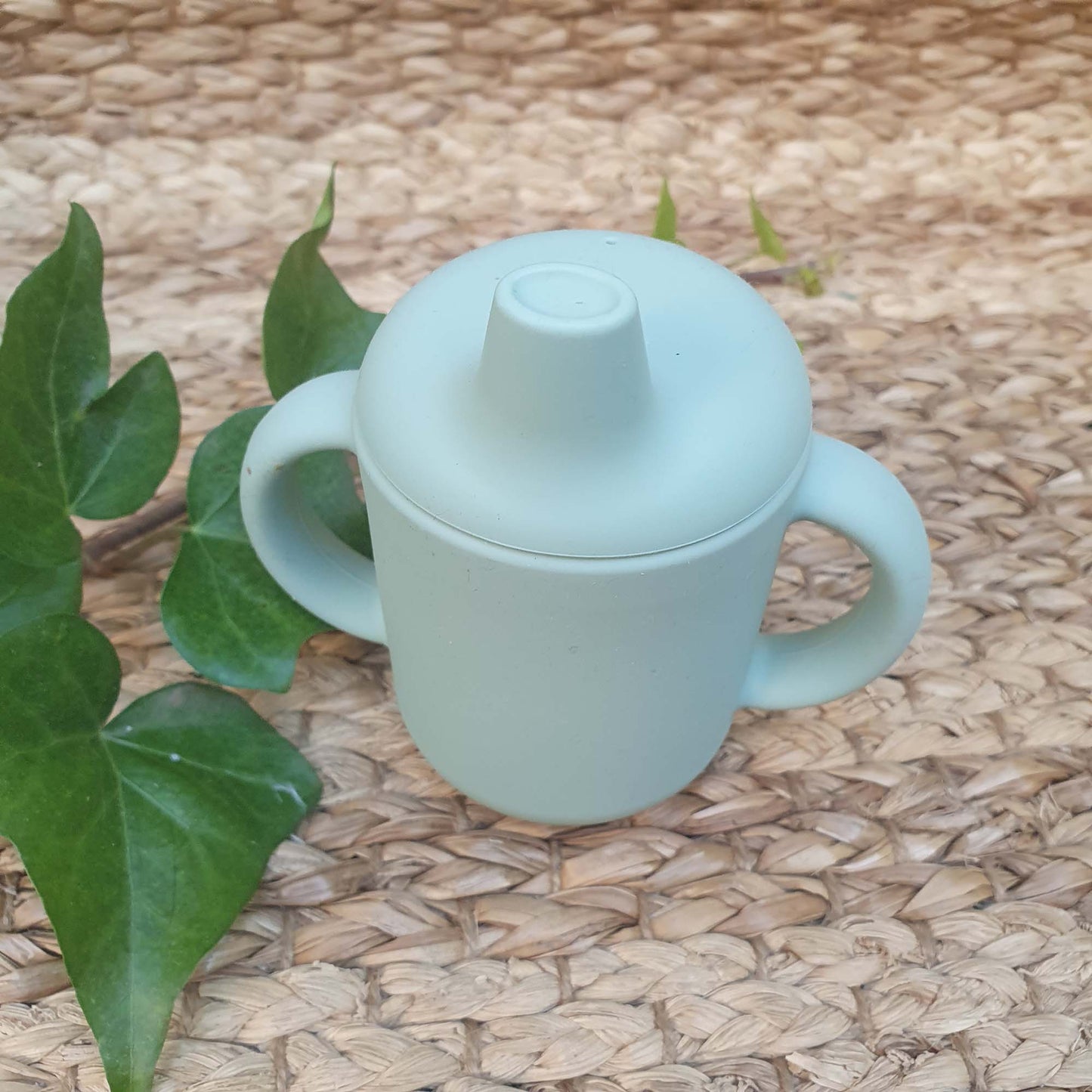 Sippy Cup Silicone 250 ml Cameo Green